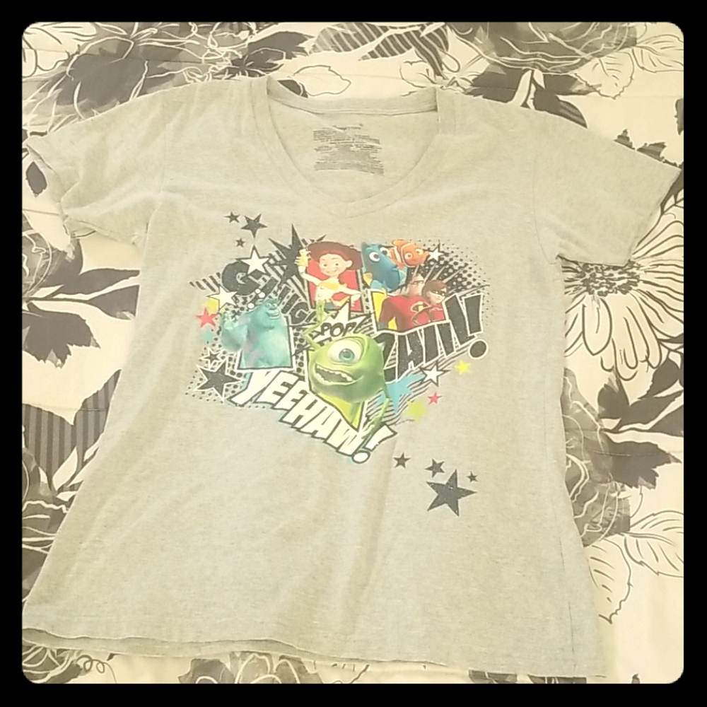 Disney Pixar v-neck tee